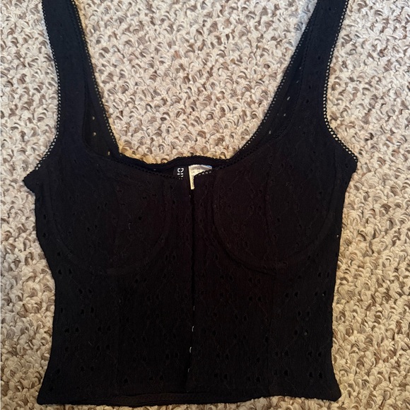 divided tank top/corset from H&M. never worn. size xs. - Picture 4 of 4